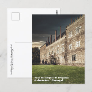 Palast der Duques von Braganza Postkarte