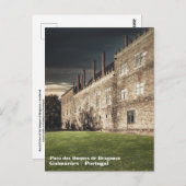 Palast der Duques von Braganza Postkarte (Vorne/Hinten)