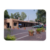 Palast der Gouverneure Santa Fe New Mexico Magnet (Horizontal)