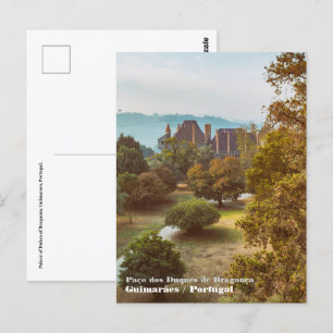 Palast der Herzöge von Braganza. Guimaraes, Portug Postkarte