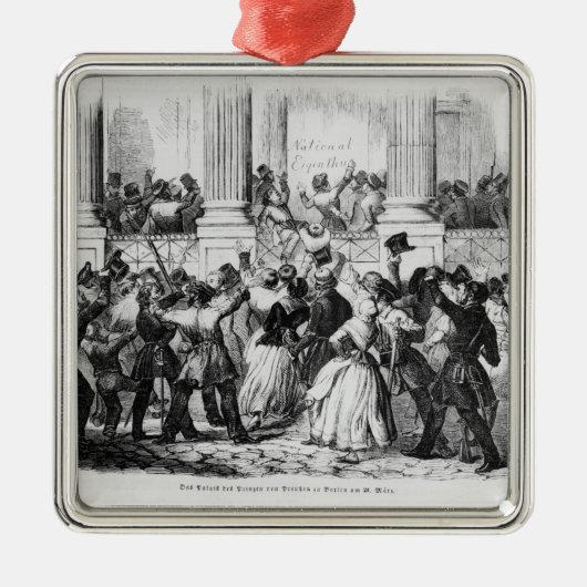 Palast der Prinzen von Preußen in Berlin Ornament Aus Metall (Vorne)