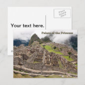 Palast der Prinzessin - Peru Postkarte (Vorne/Hinten)