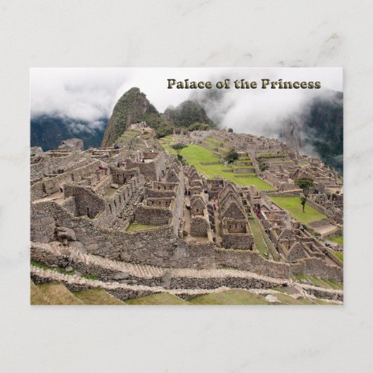 Palast der Prinzessin - Peru Postkarte (Vorderseite)