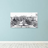 Palast der Ruhe des Meeres und der Wasseruhr, Leinwanddruck (Insitu (Holzboden))