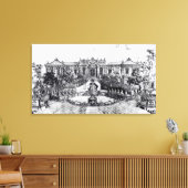 Palast der Ruhe des Meeres und der Wasseruhr, Leinwanddruck (Insitu (Wohnzimmer))