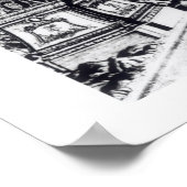 Palast der Ruhe des Meeres und der Wasseruhr, Poster (Ecke)