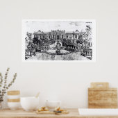 Palast der Ruhe des Meeres und der Wasseruhr, Poster (Küche)