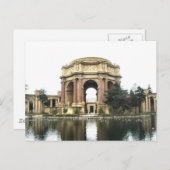 Palast der Schönen Künste Postkarte (Vorne/Hinten)