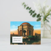 Palast der Schönen Künste Postkarte (Stehend Vorderseite)