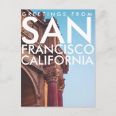 Palast der Schönen Künste, San Francisco, Kaliforn Postkarte (Vorderseite)