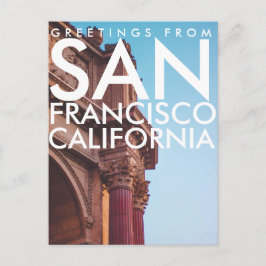 Palast der Schönen Künste, San Francisco, Kaliforn Postkarte