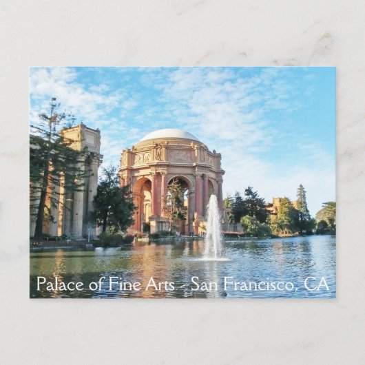 Palast der Schönen Künste - San Francisco Postkarte (Vorderseite)