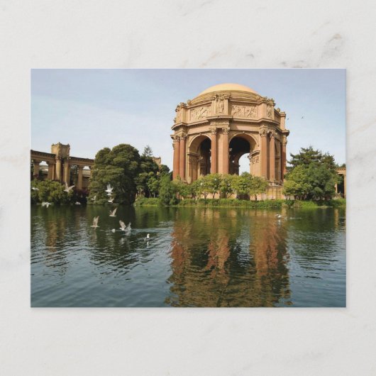 Palast der Schönen Künste, San Francisco Postkarte (Vorderseite)
