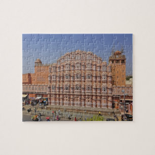 Palast der Winde (Hawa Mahal), Jaipur, Indien, Puzzle