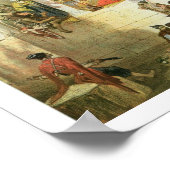 Palast des Khan von Baku, Halbinsel Apsheron Poster (Ecke)