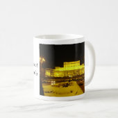 Palast des Parlaments, Bukarest, Rumänien Kaffeetasse (VorderseiteRechts)