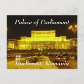 Palast des Parlaments, Bukarest, Rumänien Postkarte (Vorderseite)