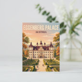 Palast Eggenberg Österreich Postkarte (Stehend Vorderseite)