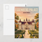 Palast Eggenberg Österreich Postkarte (Vorne/Hinten)