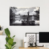 Palast Fontainebleau, Frankreich 1910 Vintag Poster (Heimbüro)