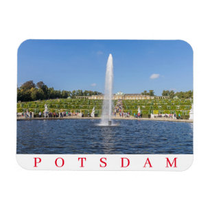 Palast-Garten-Kühlschrankmagnet Potsdams Sanssouc Magnet
