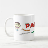 Palast-Gebäude-Front Kaffeetasse (Links)