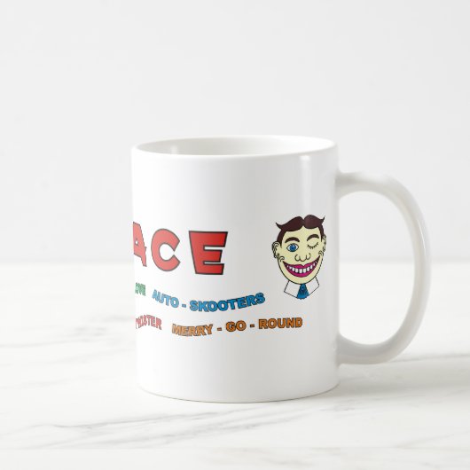 Palast-Gebäude-Front Kaffeetasse (Rechts)