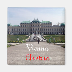 Palast in Wien, Österreich Magnet