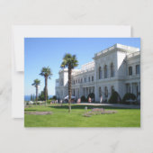 Palast Livadia Feiertagskarte (Vorderseite)