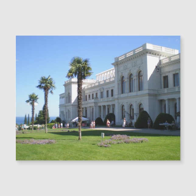 Palast Livadia Magnetkarte (Vorderseite)