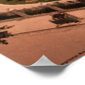 Palast Longchamps, Marseille, Frankreich Poster (Ecke)