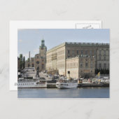 Palast Postkarte (Vorne/Hinten)