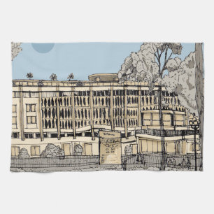 Palast Saigon Vietnam Geschirrtuch