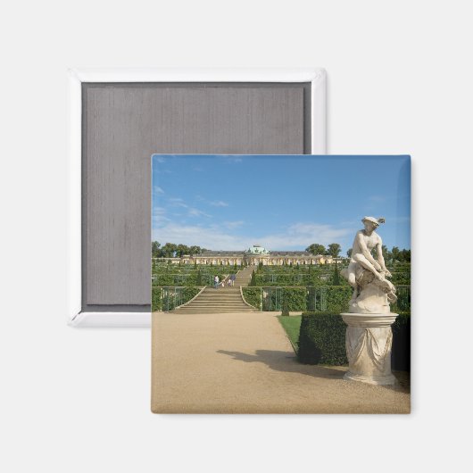 Palast Sanssouci Magnet (Vorderseite/Rückseite)