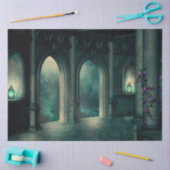 Palast Türen Gothic 20x30 Dekoupage Tissue Seidenpapier (Basteln)