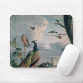 Palast von Amsterdam mit exotischen Vögeln Mousepad (Mit Mouse)