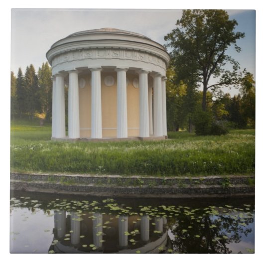 Palast von Czar Paul I., Friedhof Fliese (Vorderseite)