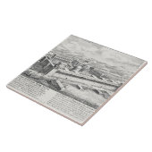 Palast von Diocletian (245-313), Spalte, Fliese (Seite)