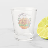 Palast von Dosso Niger Schnapsglas (Rückseite)