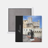 Palast von Monaco Magnet (Vorderseite/Rückseite)