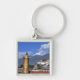 Palast von Potala in Lhasa, Tibet aus Schlüsselanhänger