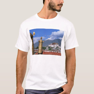 Palast von Potala in Lhasa, Tibet aus T-Shirt