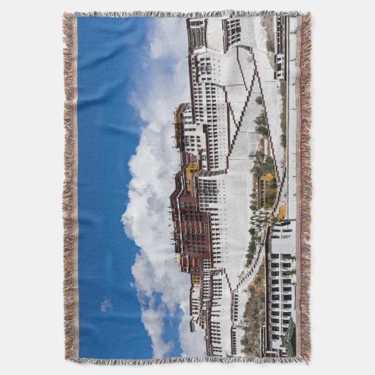 Palast von Potala in Lhasa - Tibet Decke (Vorderseite Vertikal)