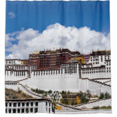 Palast von Potala in Lhasa - Tibet Duschvorhang (Vorderseite)