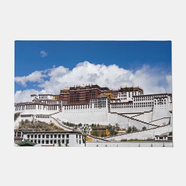 Palast von Potala in Lhasa - Tibet Fußmatte (Vorderseite)