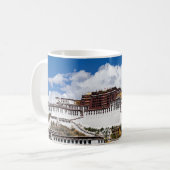 Palast von Potala in Lhasa - Tibet Kaffeetasse (Vorderseite Links)