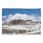 Palast von Potala in Lhasa - Tibet Kissenbezug (Rückseite)