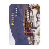 Palast von Potala in Lhasa - Tibet Magnet (Vertikal)
