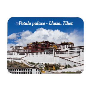 Palast von Potala in Lhasa - Tibet Magnet
