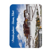 Palast von Potala in Lhasa - Tibet Magnet (Vertikal)